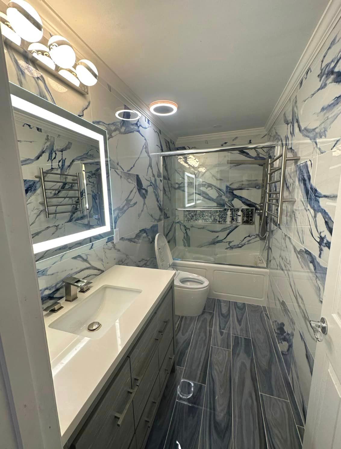 We offer expert bathroom renovations that combine luxury and practicality, delivering a serene and stylish retreat tailored to your personal preferences and functional needs.